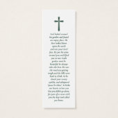 Signets mémoriaux photo personnalisés simples (Dos)