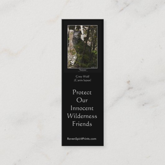 Signets WOLF PROTECTION \ Cartes de profil (Devant)