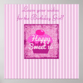 Signez cette affiche d'anniversaire ! Poster perso (Devant)