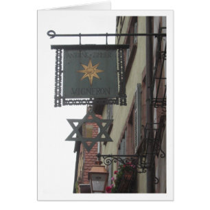 Signez dedans Ribeauville, Alsace en France