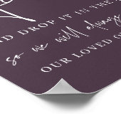 Signez un coeur | Panneau du livre d'or Mariage (Coin)