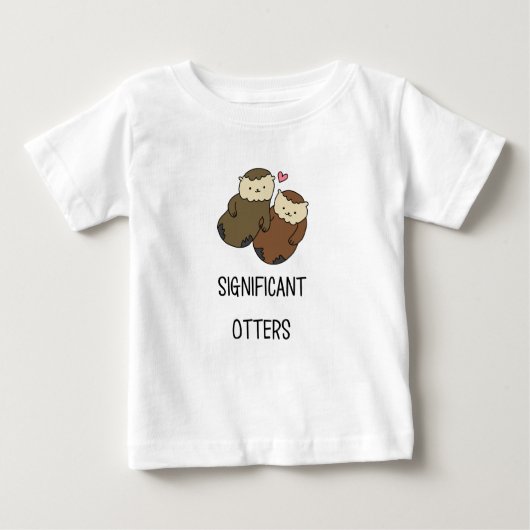 SIGNIFICANTE OTTERS-koppels shirten, accessoires (Voorkant)