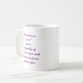 Signification de tasse de Karen (Devant gauche)