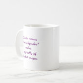 Signification de tasse de Sandra (Devant gauche)