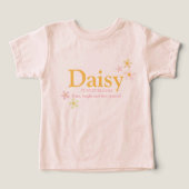 Signification du prénom Daisy fleurs aquarelle (Design Recto)