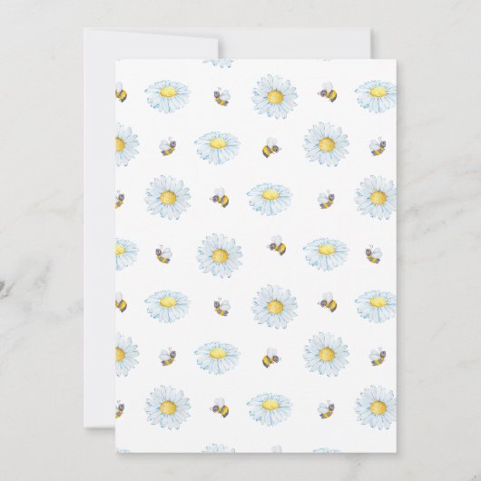 Signifie être nuptiale invitation de douche (Dos)