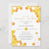 Signifie être nuptiale invitation de douche (Devant)