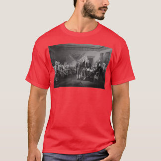 Signing The Declaration of Independence T-shirt