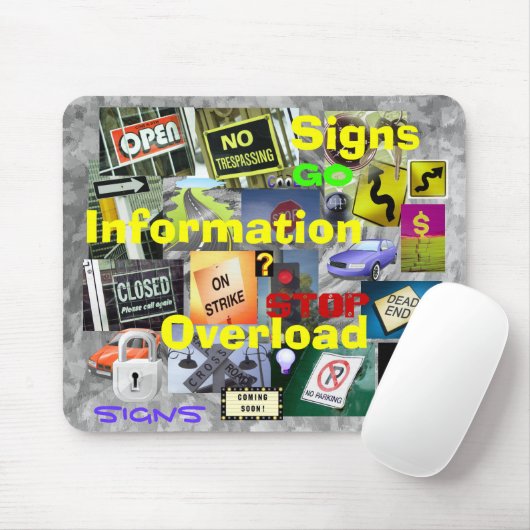 SIGNS Mousepad Muismat (Met muis)