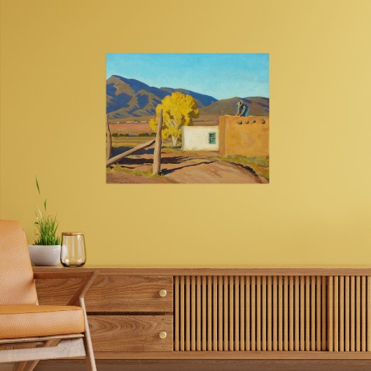 Signs of Autumn, 1931, van Maynard Dixon Poster (Woonkamer 2)