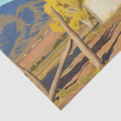 Signs of Autumn, 1931, van Maynard Dixon Tissuepapier (Detail)