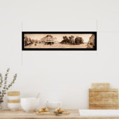 Sigourney Iowa Foto 1908 Poster (Keuken)