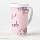 sigue brillando Latte Mug (Angle droit)