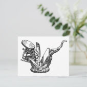 Sigwalt letterpress impression presse carte de voe (Debout devant)