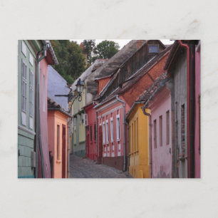Sihgisoara,päinte-huizen Briefkaart