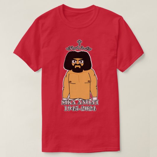 Sika Anoai RIP TShirt (Design devant)