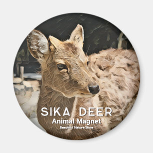 Sika Deer Magneet