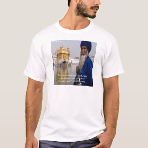 Sikh Acties/Karma Spreekwoord T-shirt