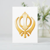 Sikh Carte de remerciements (Debout devant)