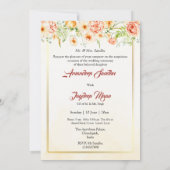 Sikh faire-part de mariage Punjabi faire-part de m (Dos)