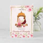 Sikh faire-part de mariage Punjabi faire-part de m (Debout devant)