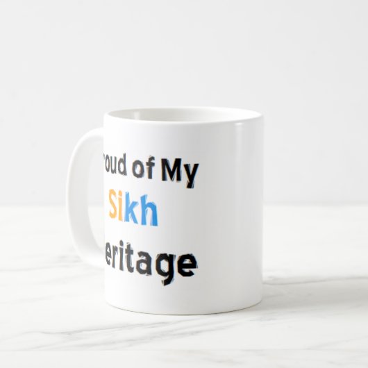 sikh heritage coffee mug (Devant gauche)