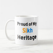 sikh heritage coffee mug (Gauche)