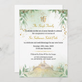 Sikh Housewarming Invitation Kaart, Akhand Path Kaart (Voorkant / Achterkant)