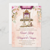 Sikh huwelijksuitnodigingen & Anand Karaj trouwkaa Kaart (Voorkant / Achterkant)