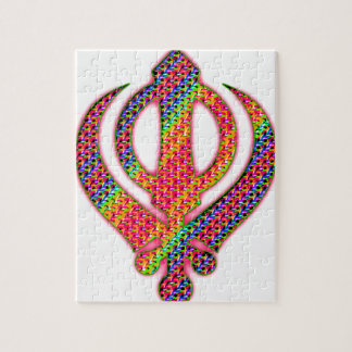 Sikh Khanda hippie Legpuzzel