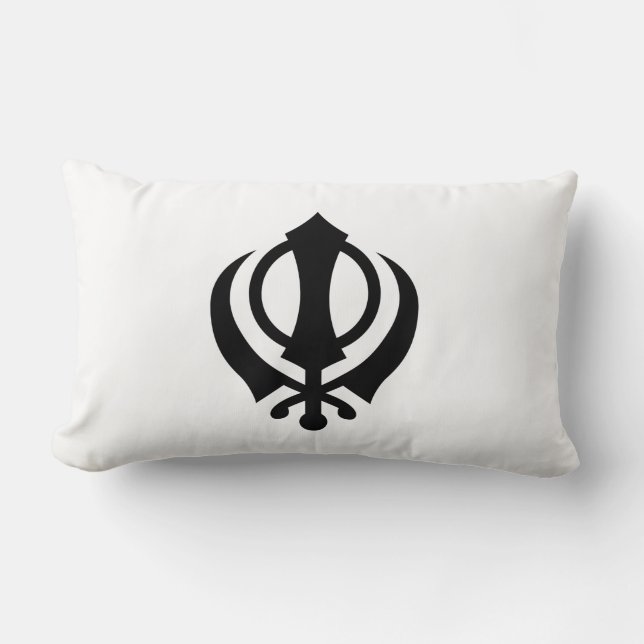 Sikh Khanda Kussen (Voorkant)