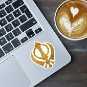 Sikh Khanda "Onbevreesd & Vrij" Sticker