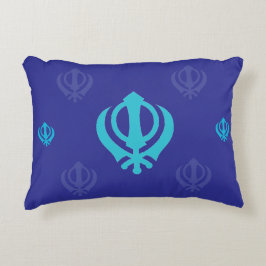 Sikh Khanda Symbol Decoratief Kussen