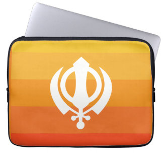 Sikh Khanda Symboolhoes Laptop Sleeve