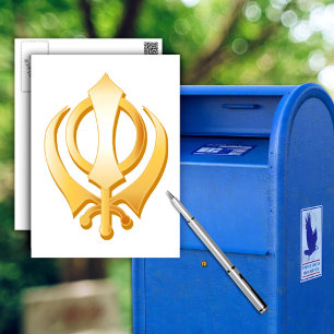 Sikh-symbool Briefkaart