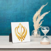 Sikh-symbool Fotoplaat (Insitu)