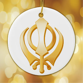 Sikh-symbool Keramisch Ornament