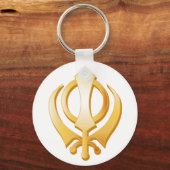 Sikh-symbool Sleutelhanger (Voorkant)