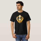 Sikh-symbool T-shirt (Voorkant volledig)
