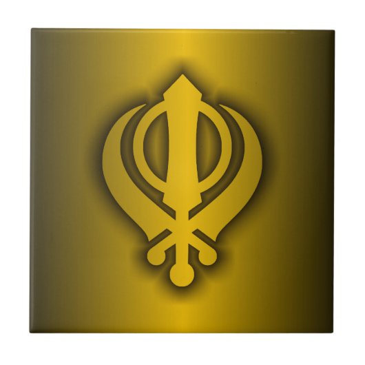sikh tegeltje (Voorkant)