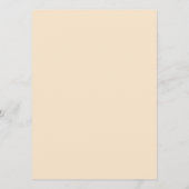 Sikh Wedding Reception Menu | budget Flat Menu (Achterkant)