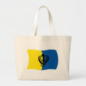 Sikhisme Flag Canvas tas (Voorkant)