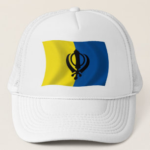 Sikhisme Vlag Hoed Trucker Pet