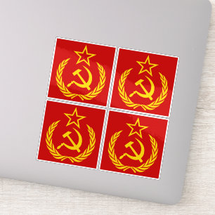 Sikkel en hamer, USSR, CCCP, Communisme Sticker