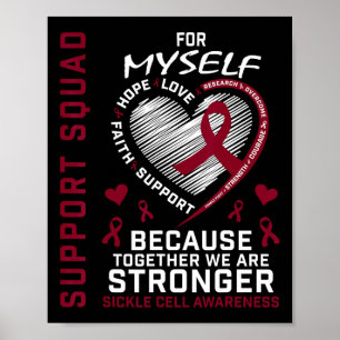 Sikkelcel Bewustzijn Shirt Ikzelf Me Zelf Groep T Poster