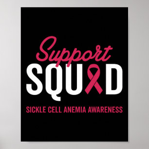 Sikkelcelanemie Warrior Survivor Awareness Supp Poster