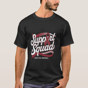 Sikkelcelbewustzijnsondersteuningsteam Sikkelcelpa T-shirt