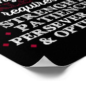 Sikkelcelziekte - Sikkelcelbewustzijnsgeschenk Poster (Hoek)