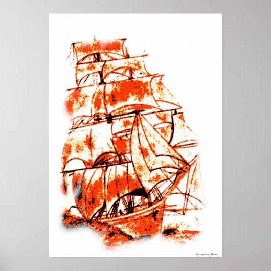 Sil Ship Print (Voorkant)