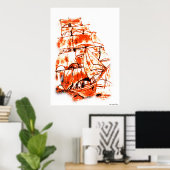 Sil Ship Print (Thuiskantoor)